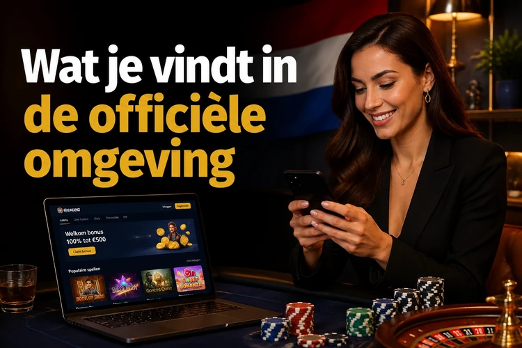 Wat je vindt in de officiële omgeving